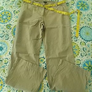 J.Crew City Fit Wide Leg Khaki Pants